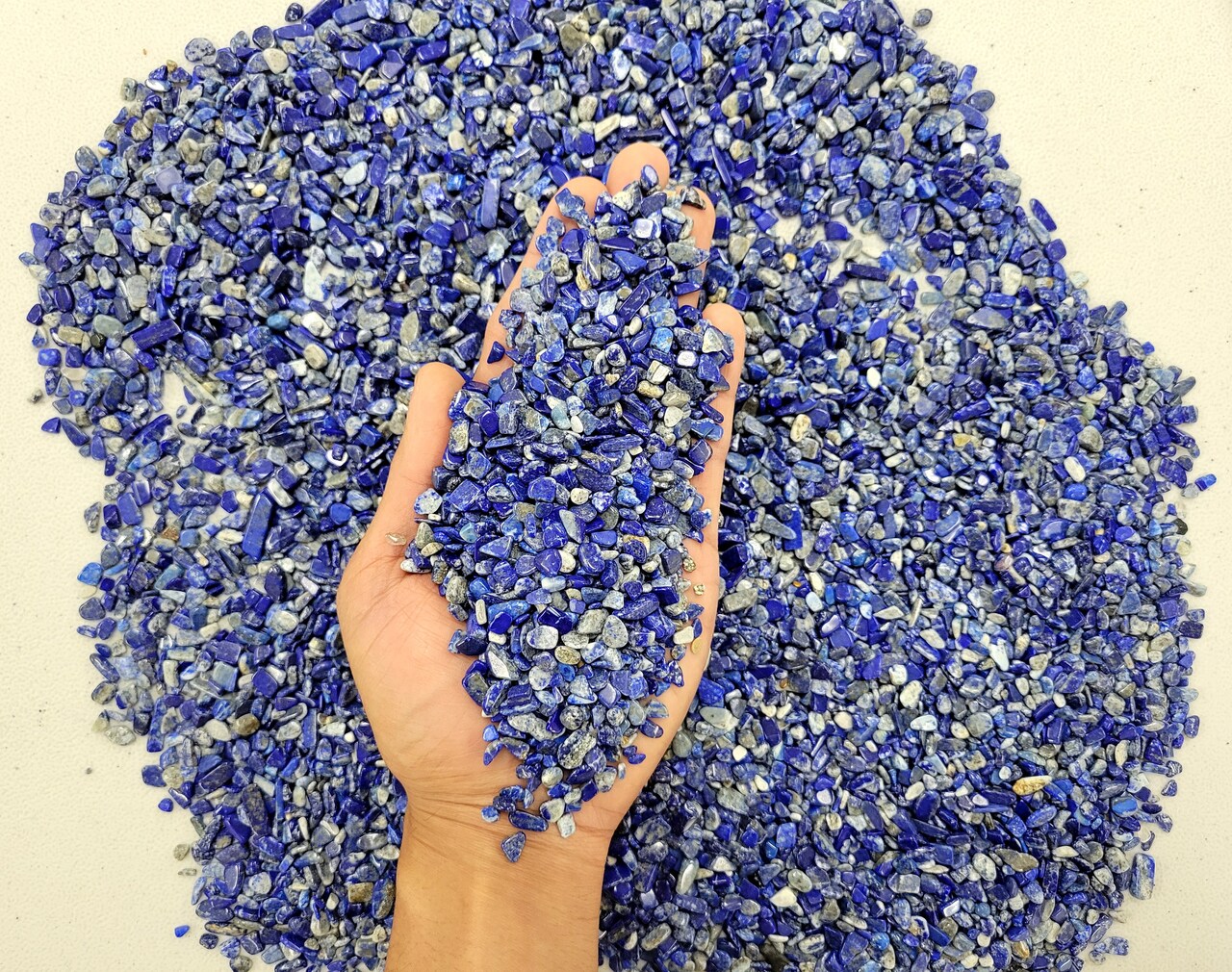 Tumbled Lapis Lazuli Crystal Chips Bulk Michaels
